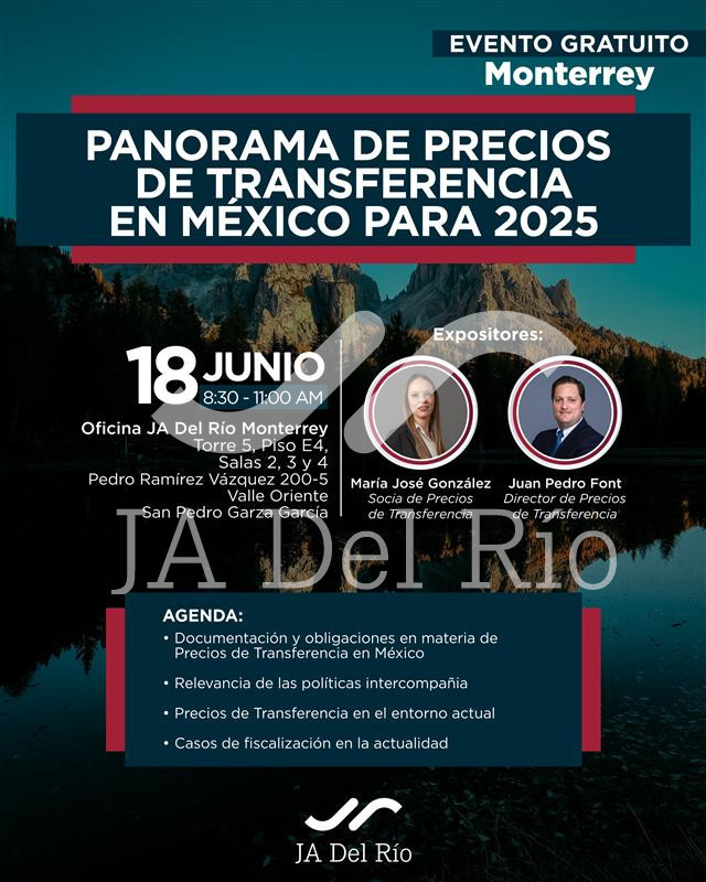 Transfer Pricing outlook in México for 2025 MTY
