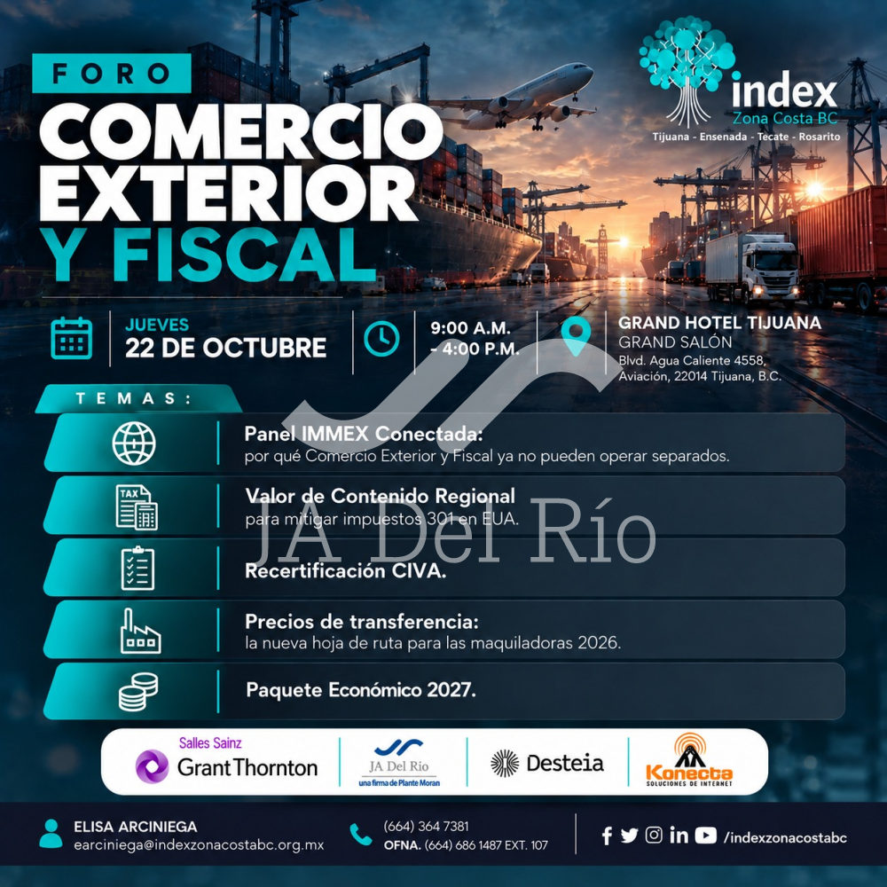 Foro de Comercio Exterior y Fiscal