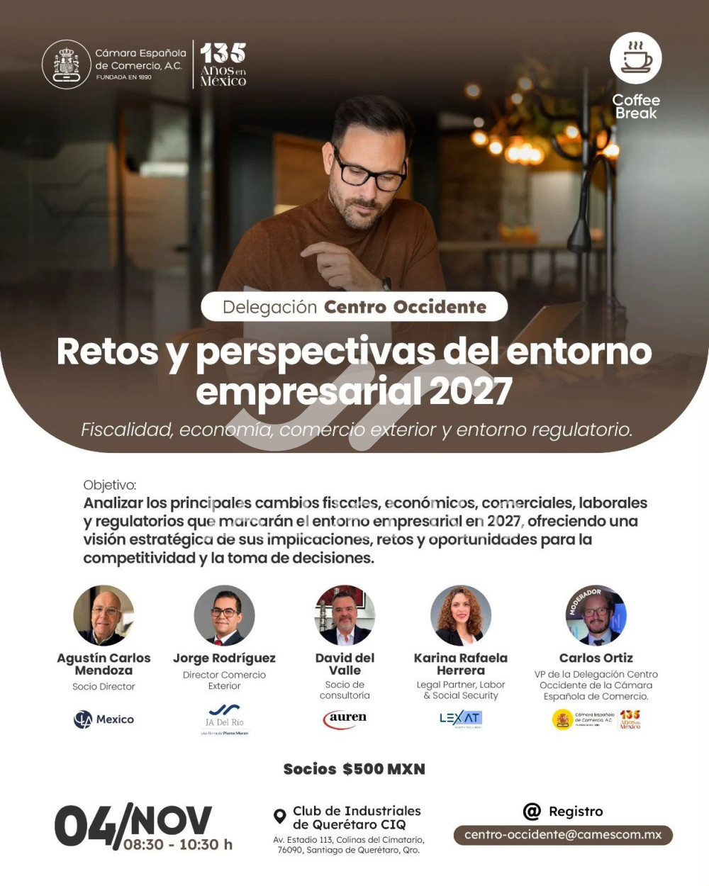 CAMESCOM: Challenges and Outlook for the 2027 Business Environment