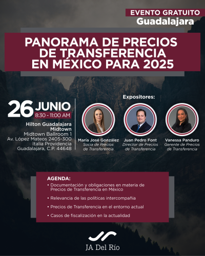 Transfer Pricing outlook in México for 2025 GDL