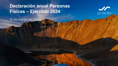 Declaración anual Personas Físicas – Ejercicio 2024