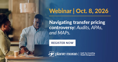 Navigating transfer pricing controversy: Audits, APAs, and MAPs